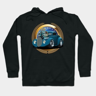 Hot Rod Car Cool Hoodie